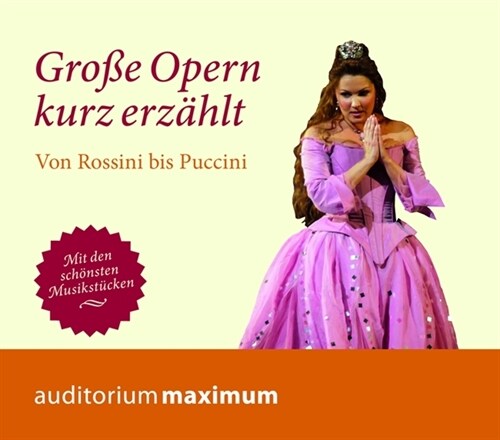 Große Opern kurz erzahlt. Tl.1, 6 Audio-CDs (CD-Audio)