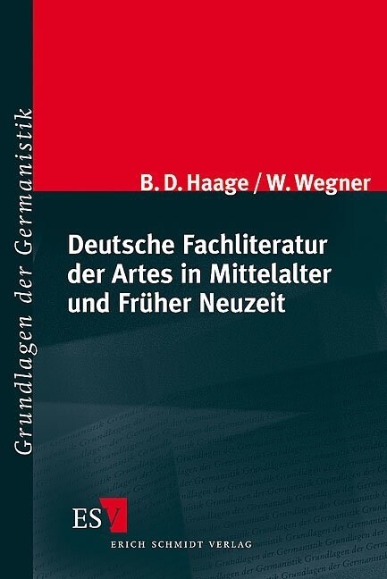 Deutsche Fachliteratur der Artes in Mittelalter und Fruher Neuzeit (Paperback)