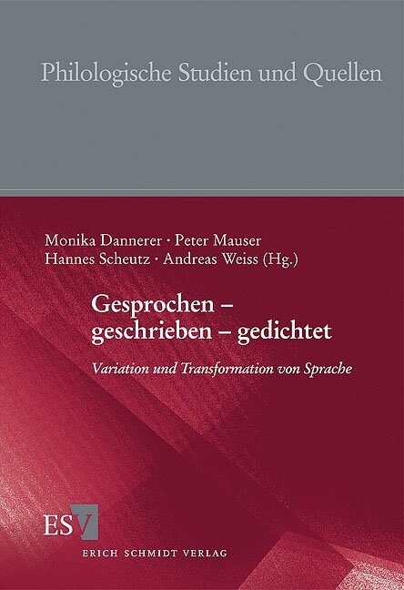 Gesprochen - geschrieben - gedichtet (Paperback)