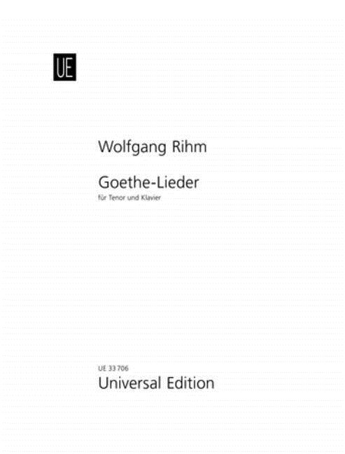 Goethe - Lieder (Sheet Music)
