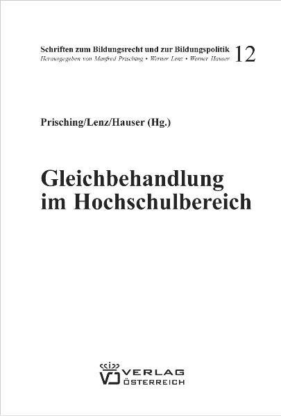 Gleichbehandlung im Hochschulbereich (Paperback)