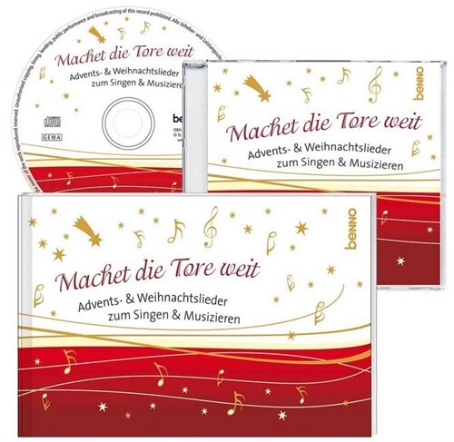 Machet die Tore weit, Liederheft m. Audio-CD (Sheet Music)