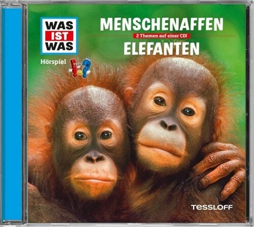 Menschenaffen / Elefanten, 1 Audio-CD (CD-Audio)