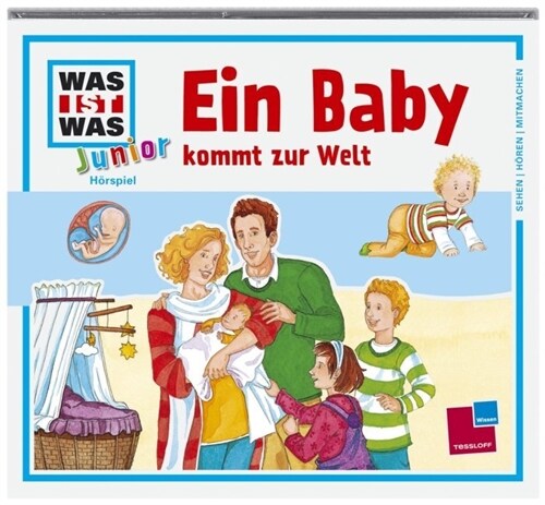 Ein Baby kommt zur Welt, 1 Audio-CD (CD-Audio)