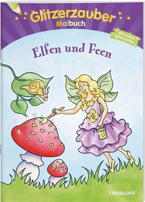 Glitzerzauber Malbuch: Elfen und Feen (Pamphlet)