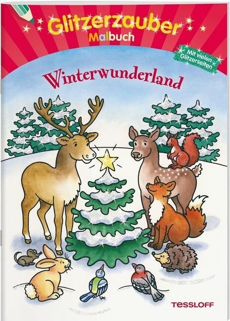 Glitzerzauber Malbuch. Winterwunderland (Paperback)