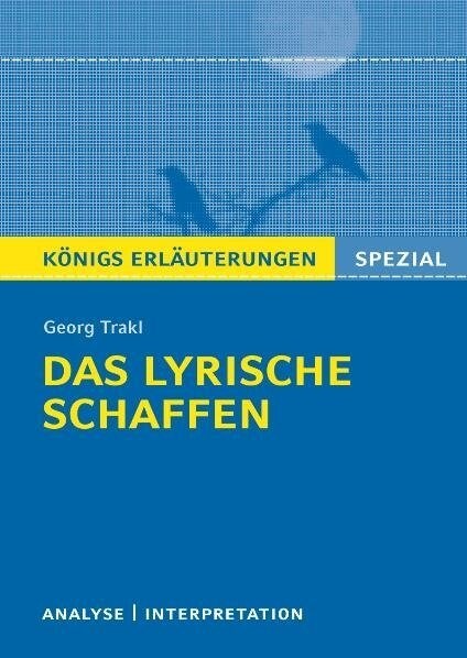 Georg Trakl Das lyrische Schaffen (Paperback)