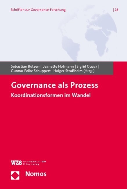 Governance als Prozess (Paperback)