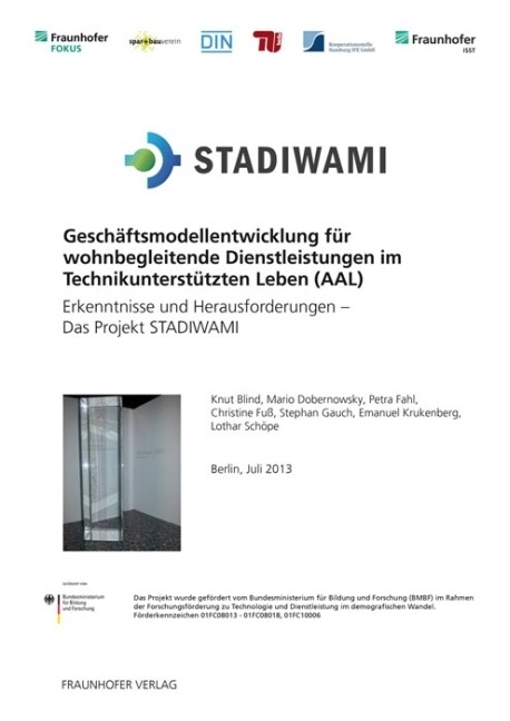 Geschaftsmodellentwicklung fur wohnbegleitende Dienstleistungen im Technikunterstutzten Leben (AAL) (Paperback)