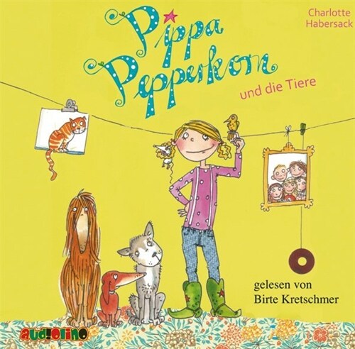 Pippa Pepperkorn und die Tiere, 1 Audio-CD (CD-Audio)