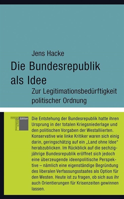 Die Bundesrepublik als Idee (Hardcover)