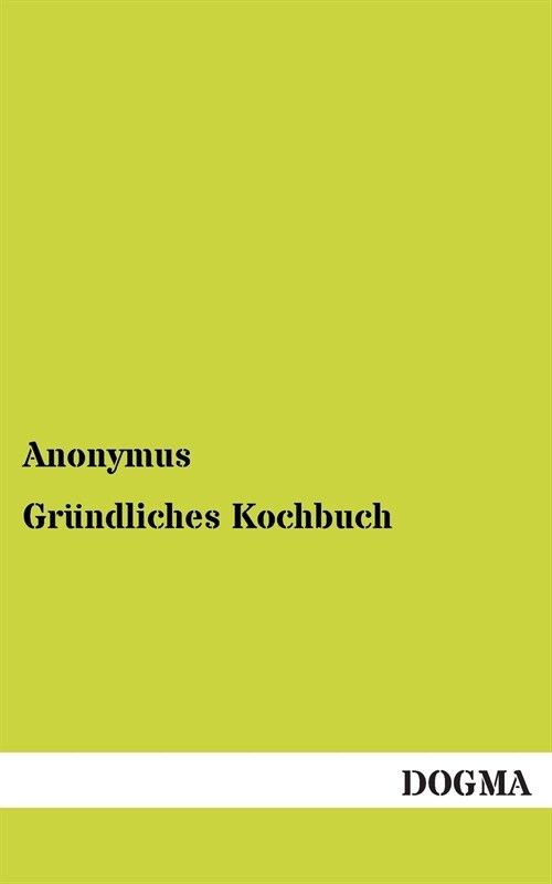 Gr?dliches Kochbuch (Paperback)