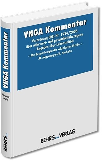 VNGA Kommentar (Hardcover)