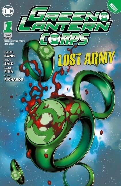 Green Lantern Corps: Lost Army. Bd.1 (Paperback)