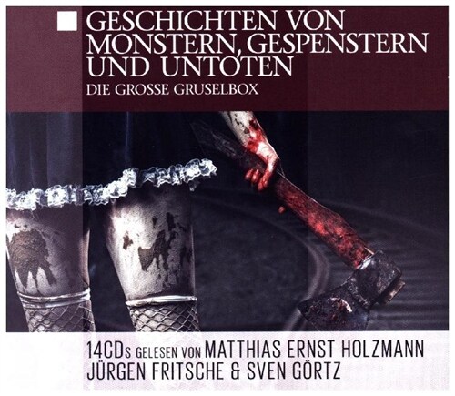 Geschichten von Monstern, Gespenstern und Untoten, 14 Audio-CD (CD-Audio)