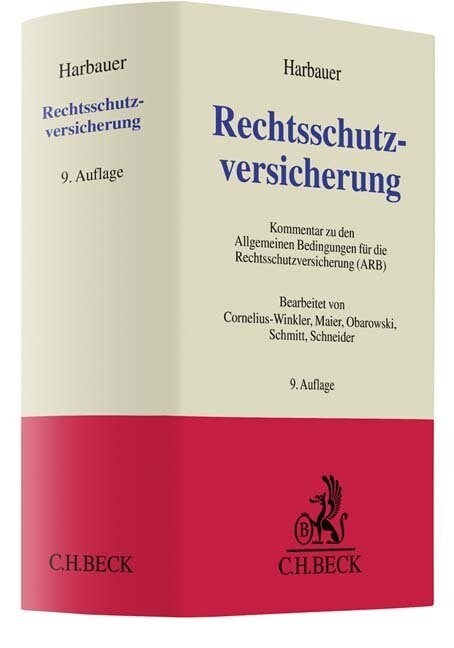 Rechtsschutzversicherung (ARB), Kommentar (Hardcover)