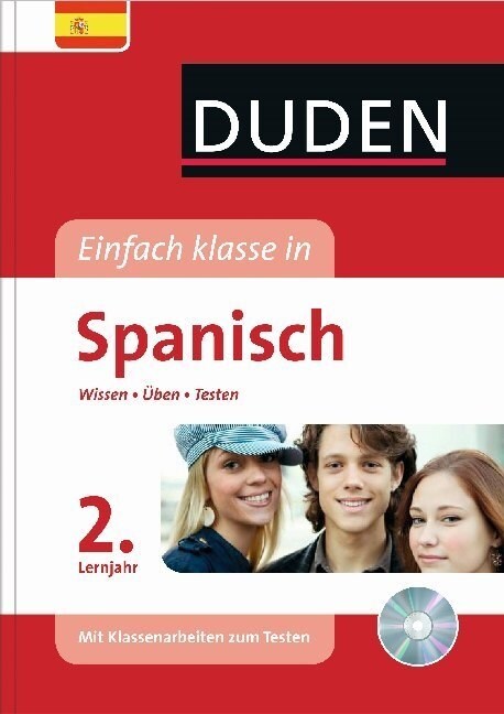 Duden Einfach klasse in Spanisch, 2. Lernjahr, m. Audio-CD (Paperback)
