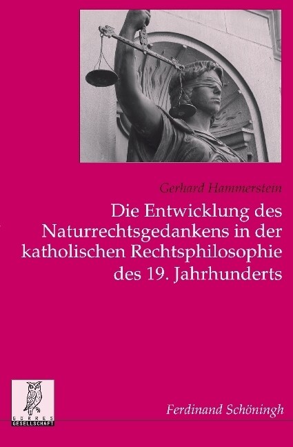 Die Entwicklung Des Naturrechtsgedankens in Der Katholischen Rechtsphilosophie Des 19. Jahrhunderts: Grundlagen Und Konzeptionen 1800-1920 (Paperback)