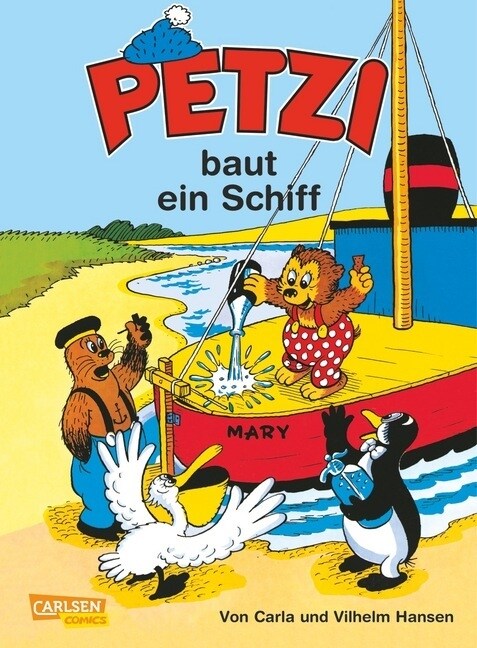 Petzi baut ein Schiff (Paperback)