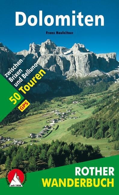 Rother Wanderbuch Dolomiten (Paperback)