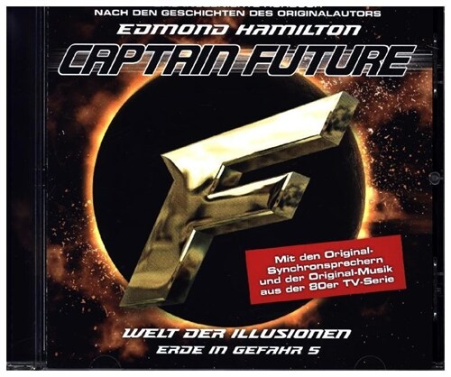 Captain Future: Erde in Gefahr - Welt der Illusionen. Folge.5, 1 Audio-CD (CD-Audio)