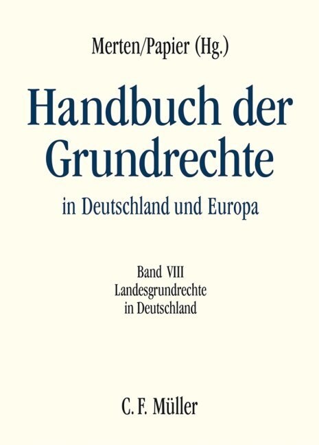 Landesgrundrechte in Deutschland (Hardcover)