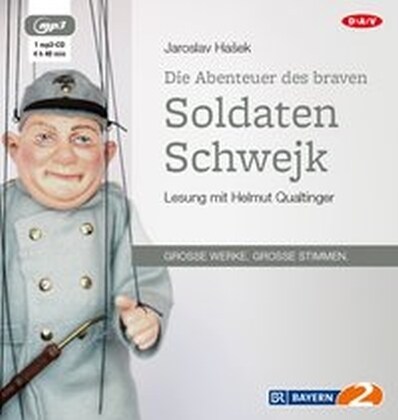 Die Abenteuer des braven Soldaten Schwejk, 1 MP3-CD (CD-Audio)