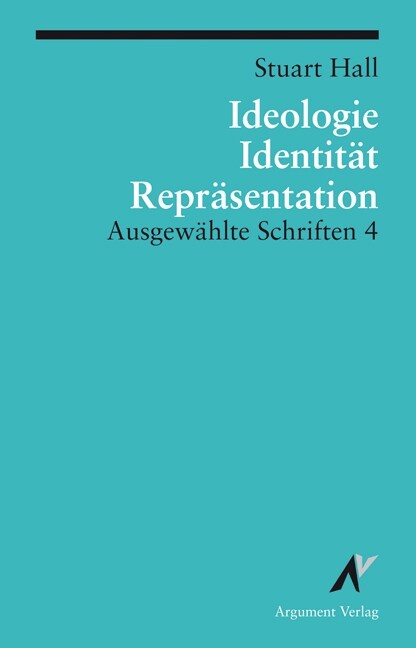 Identitat, Ideologie, Reprasentation (Paperback)