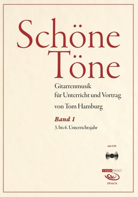 Schone Tone, Gitarrenmusik fur Unterricht und Vortrag, m. 1 Audio-CD. Bd.1 (Sheet Music)