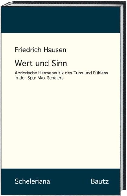 Wert und Sinn (Paperback)