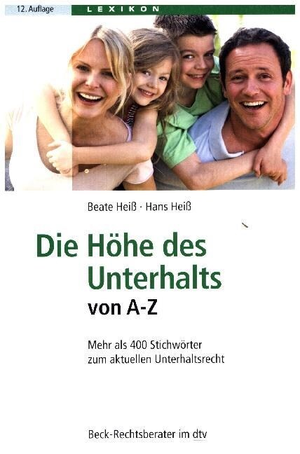 Die Hohe des Unterhalts von A-Z (Paperback)