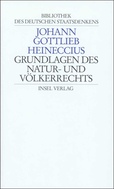 Grundlagen des Naturrechts und Volkerrechts (Hardcover)