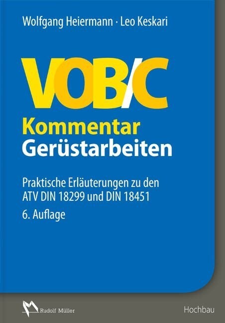 VOB/C Kommentar - Gerustarbeiten (Hardcover)