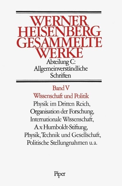 Wissenschaft und Politik (Hardcover)