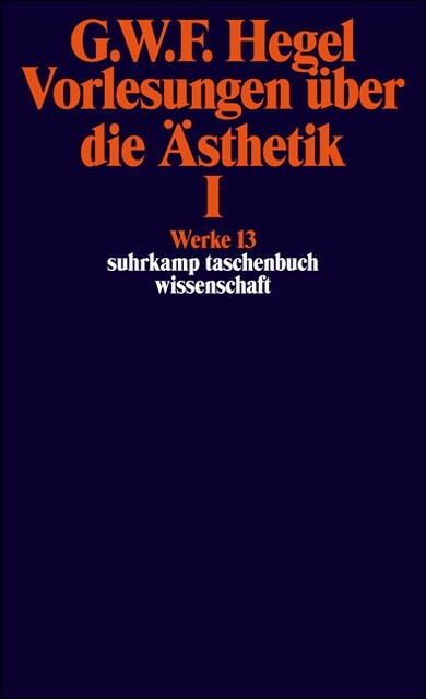 Vorlesungen uber die Asthetik. Tl.1 (Paperback)