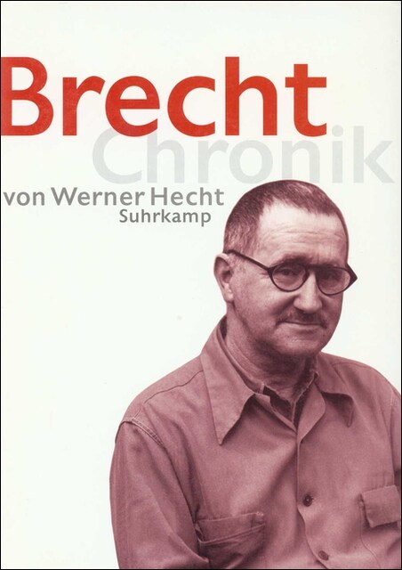 Brecht Chronik 1898-1956 (Paperback)