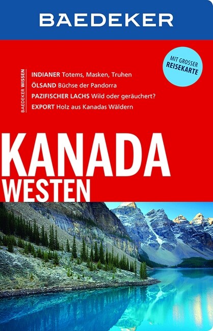 Baedeker Reisefuhrer Kanada Westen (Paperback)