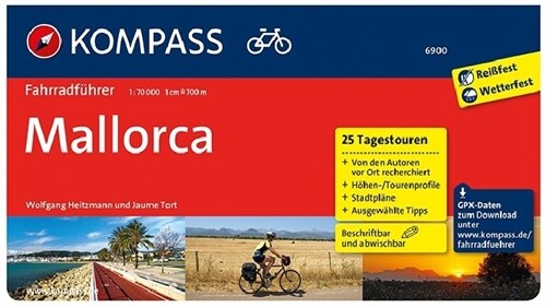 Kompass Fahrradfuhrer Mallorca (Paperback)