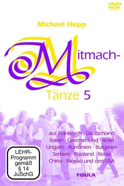 Mitmachtanze. Tl.5, 1 DVD (DVD Video)