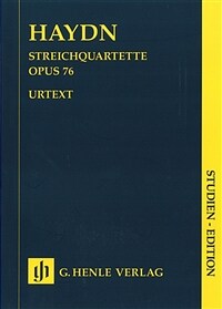 Streichquartette. Heft X, Erdody-Quartette, Opus 76