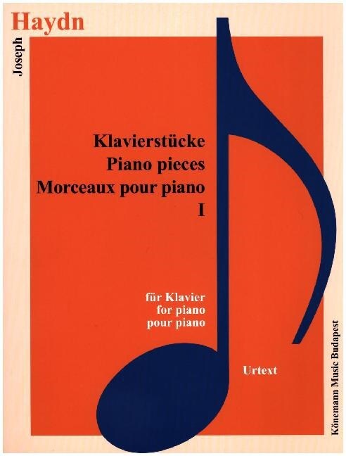 Klavierstucke. Bd.1 (Sheet Music)