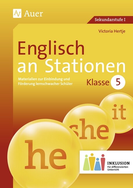 Englisch an Stationen, Klasse 5 Inklusion (Pamphlet)