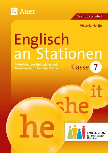 Englisch an Stationen 7 Inklusion, m. Audio-CD (Pamphlet)