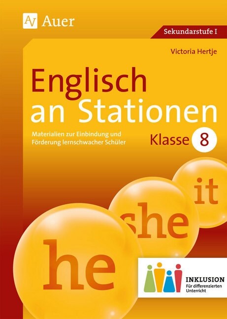Englisch an Stationen 8 Inklusion, m. Audio-CD (Pamphlet)