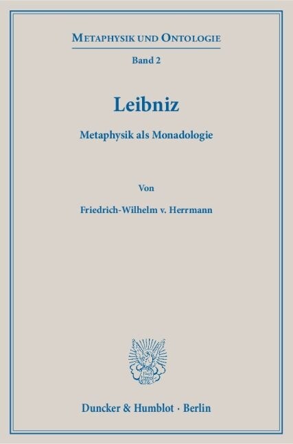 Leibniz: Metaphysik ALS Monadologie (Paperback)