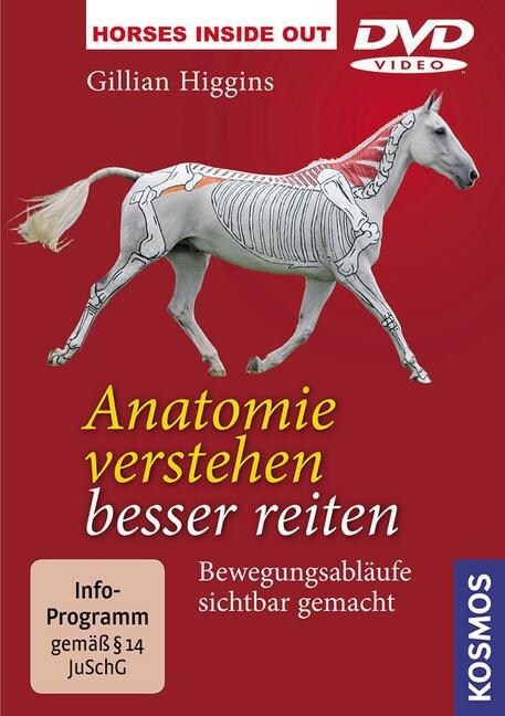 Anatomie verstehen - besser reiten, 1 DVD (DVD Video)