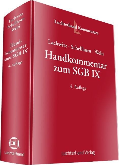 HK-SGB IX, Handkommentar zum Sozialgesetzbuch IX (Hardcover)