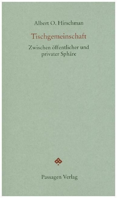 Tischgemeinschaft (Paperback)