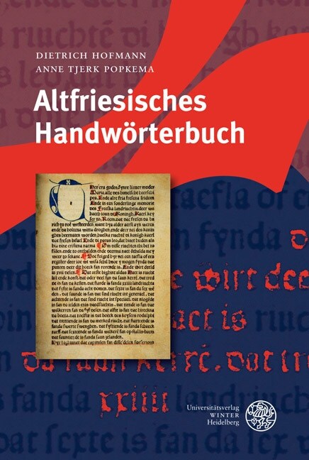 Altfriesisches Handworterbuch (Hardcover)