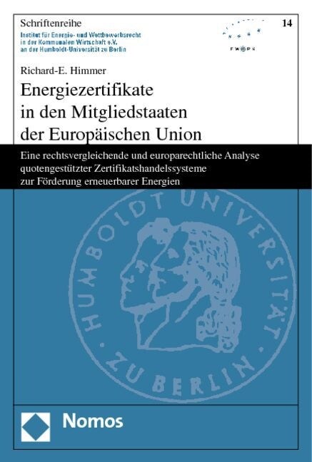 Energiezertifikate in den Mitgliedstaaten der Europaischen Union (Paperback)